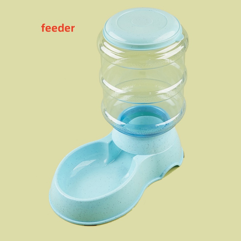 Distributeur d'eau de grande capacité pour animaux de compagnie, alimentation automatique pour chien, bol de nourriture pour petit chien, dispositif de bouteille de simulation, fournitures pour animaux de compagnie, 3,8 L: GRIS