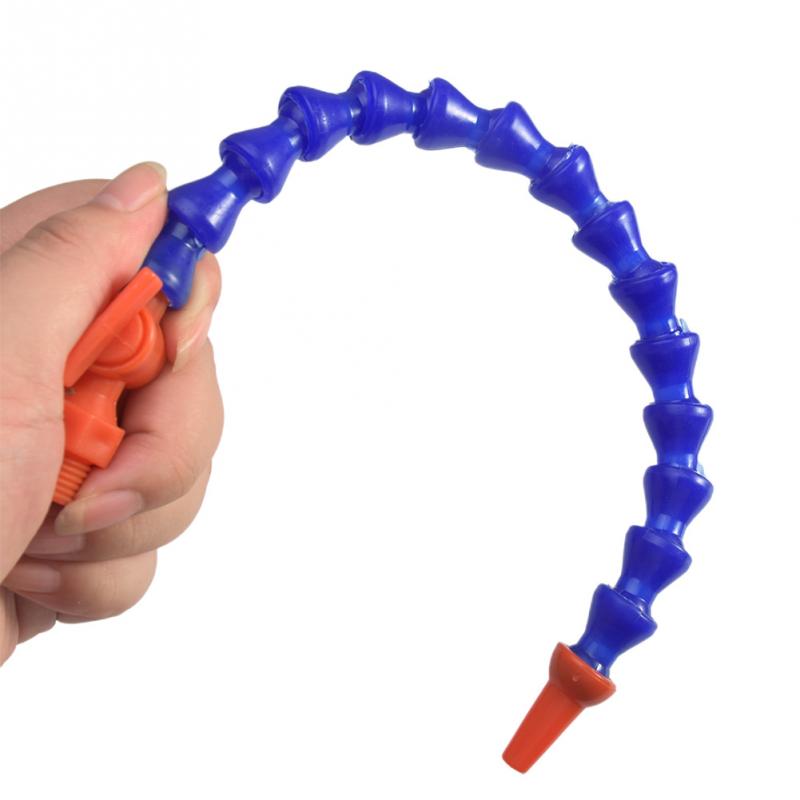 30Cm Ronde Nozzle Flexibele Plastic Water Olie Koelvloeistof Pipe Wth Schakelaar Licht Gewicht Installeren Voor Draaibank Frezen Cnc machine