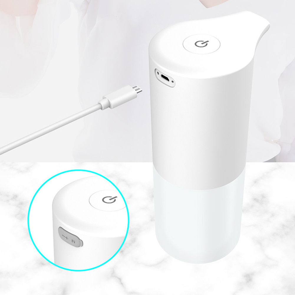Touchless Automatic Soap Dispenser USB Charging Smart Foam Machine Infrared Sensor Foam Soap Dispenser Hand Sanitizer 1/2pcs