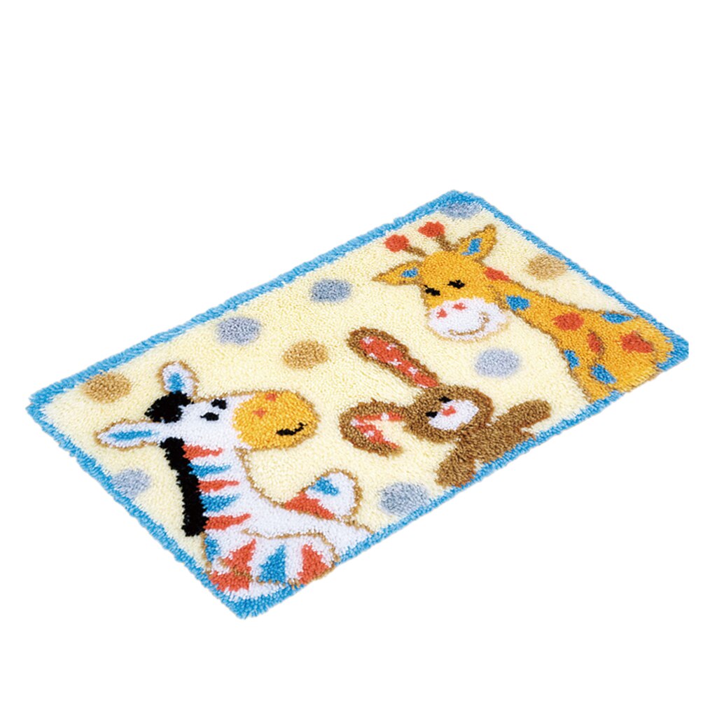 DIY Latch Hook Kit Rug Making Crafts for Kids/Adults 20 inch X 31 inch