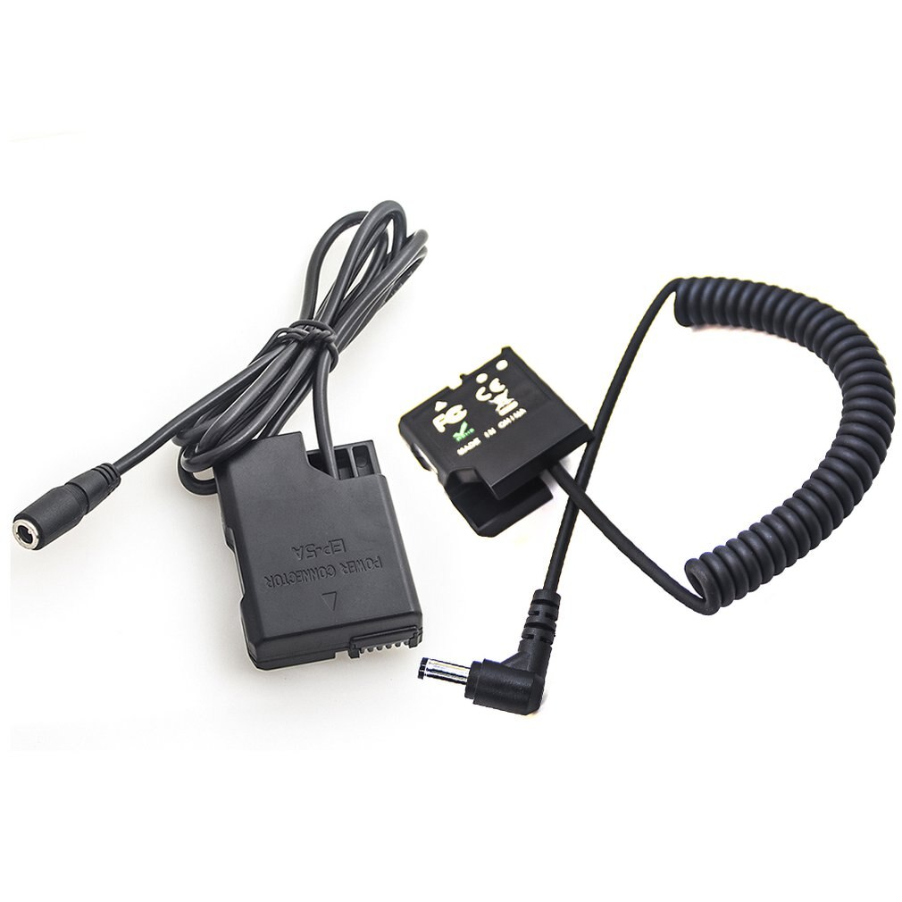 Nep Batterij Dummy Batterij Straight Lente Draad Voor Voeding Ep-5A Voor Nikon D7100 Voeding Adapter Voor Nikon Camera 'S