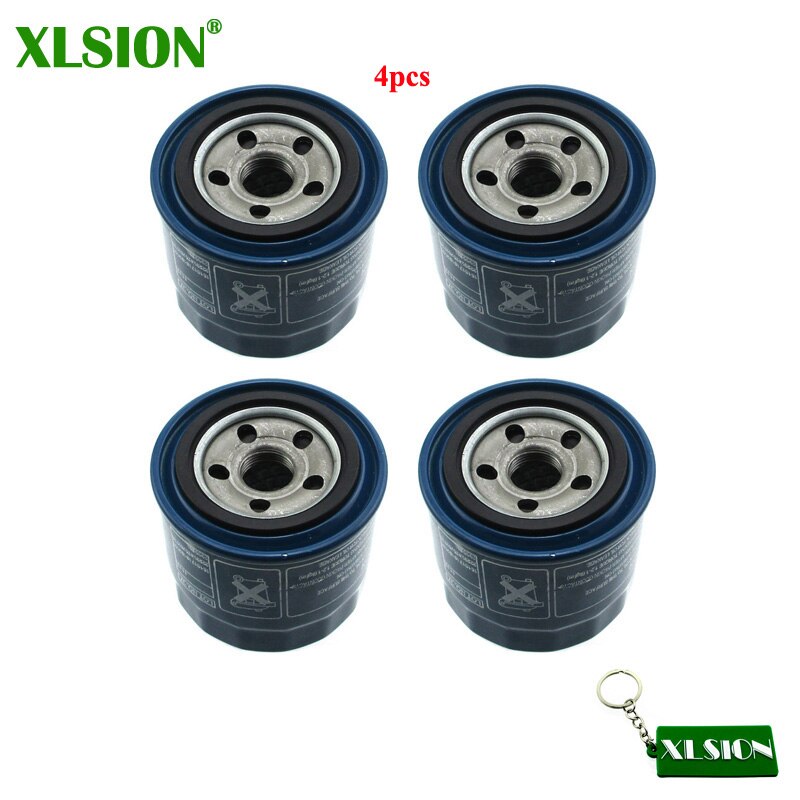 XLSION Oil Filter For Kia Hyundai 1.6L 1.8L 2.0L 2.4L Replace 26300-35501 26300-35502 26300-35503 26300-35504 26300-35A00: 4pcs
