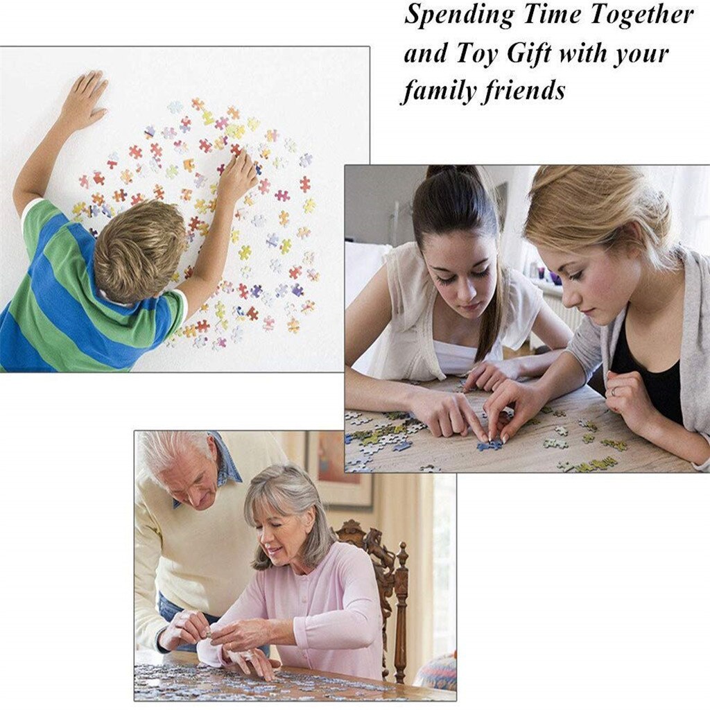 Christmas Theme 1000 Piece Adult Children Puzzle Pattern Toy Beautiful Christmas Pattern Jigsaw Puzzle 1000 Piece