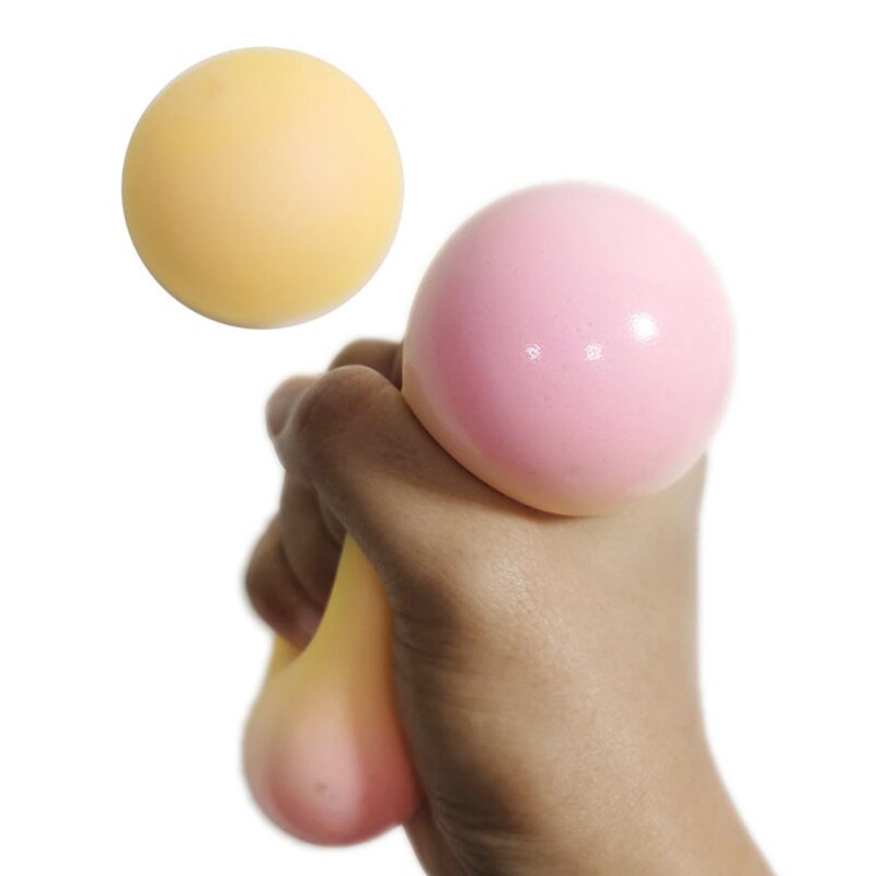 Pelota antiestrés para aliviar el estrés para niños y adultos, juguete antiestrés, pelota para apretar, agarre de mano: YL