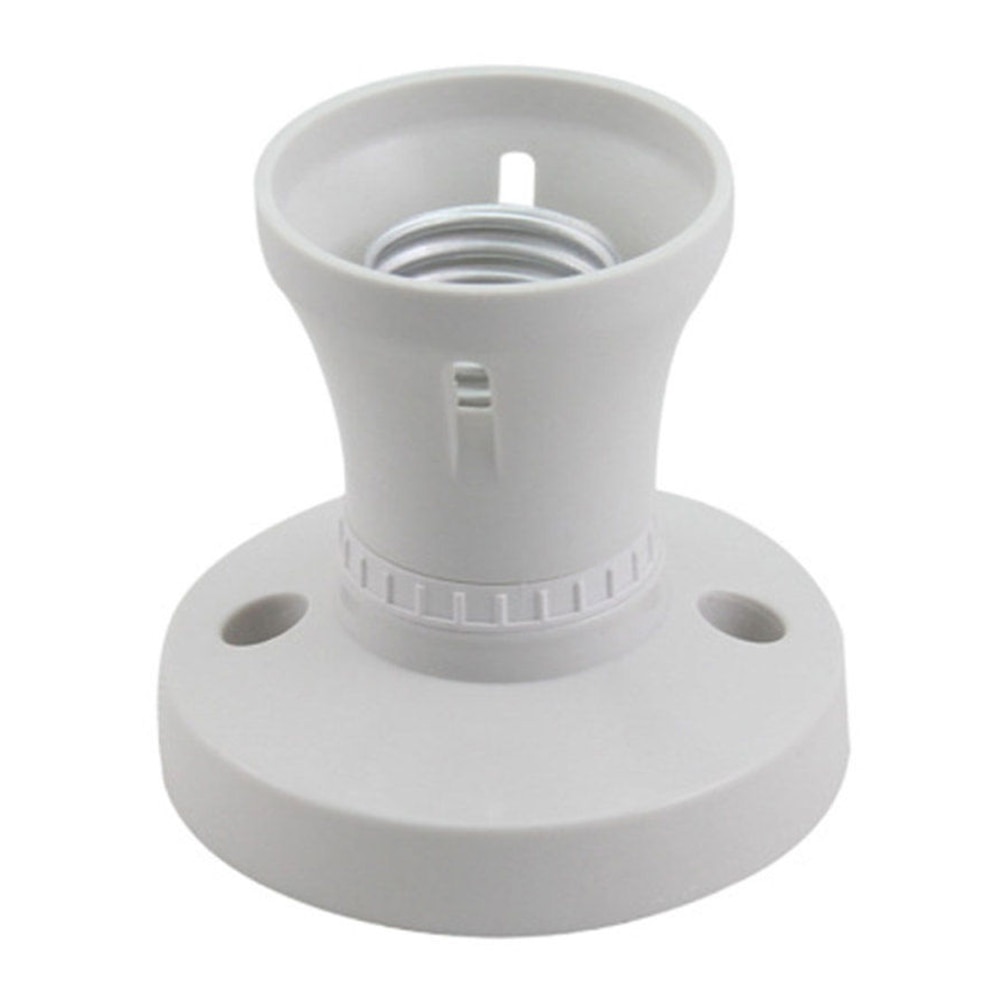Lampfot adapter montering vägg tak lamphållare skruvlock konverter sockel pendel praktisk kontakt  e27