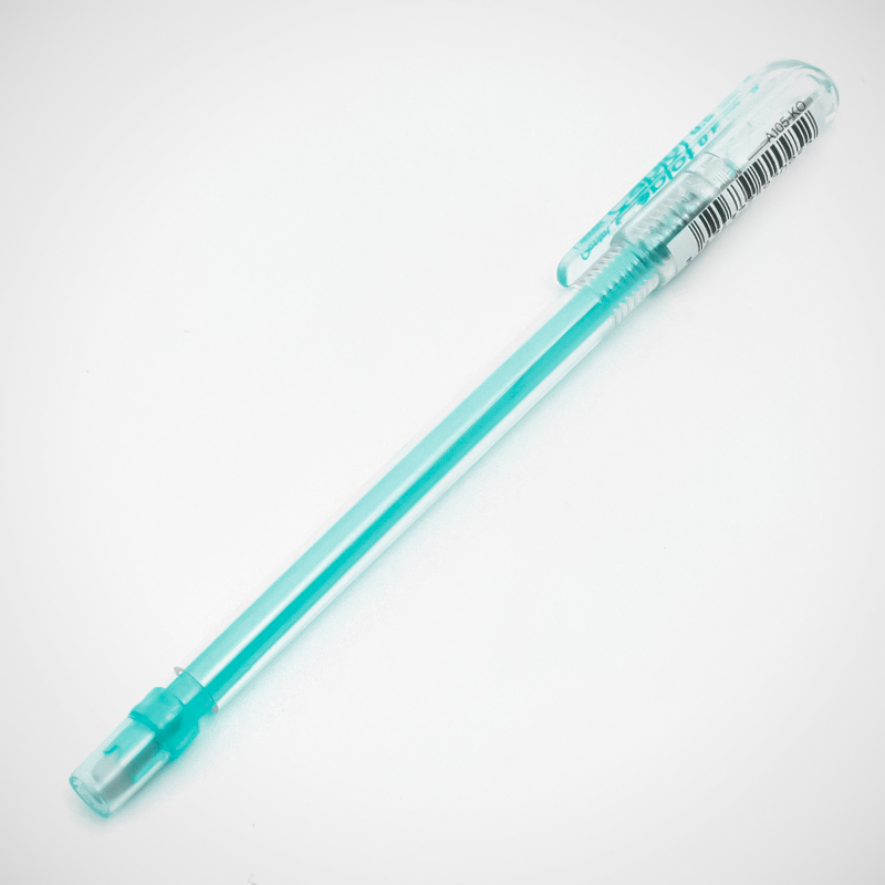 Pentel cap type pencil color transparent A105 pen 0.5 mm automatic activities: Green