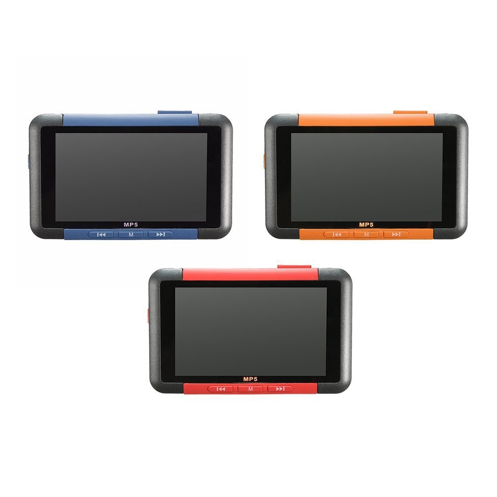 3 inch screen video music MP5 player 16GB Slim LCD screen Media Player FM radio Recorder E-book reader