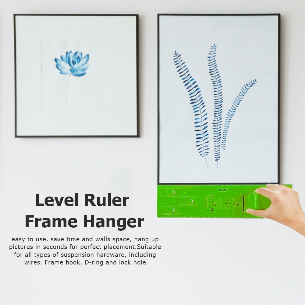 Pictures Frame Hanger Picture Hanging Kit Tool picture Hanger Tools With Level Suitable For All Wall Materials Picture Frame