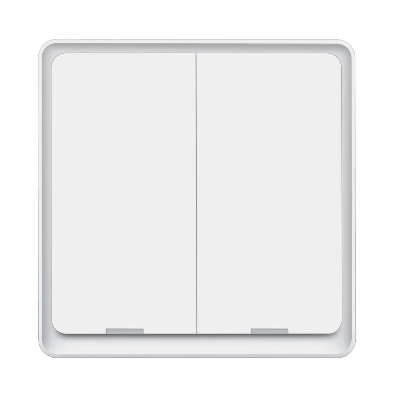 Tuya zigbee smart switch 1/2/3 gang smart home automation control kompatibel med alexa google home assistant: Zigbee 2ch ( eu)