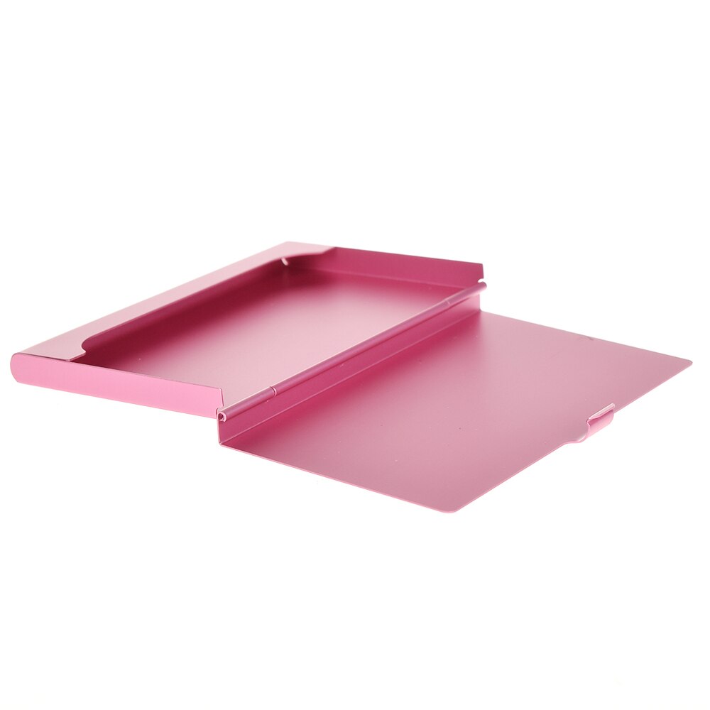 Tarjetero de aleación de aluminio, caja de Metal, billetera para tarjetas de crédito, organizador de escritorio de papelería