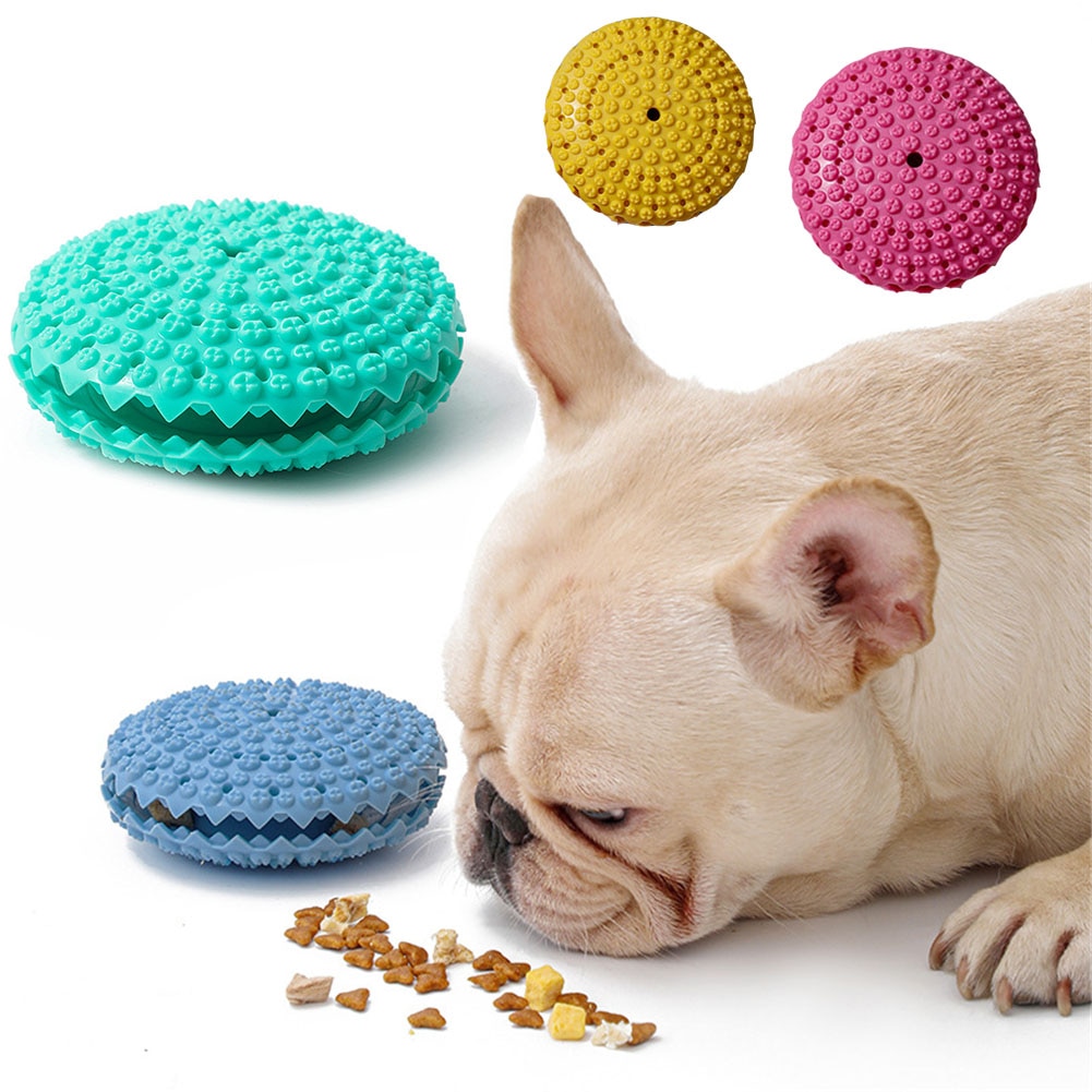 Weiche Gummi Hund Spielzeug Haustier Kauen Spender Leckage Lebensmittel Spielen Ball Lustige Interaktive Welpen Zahn Sauber Zahn Zahnen Ausbildung Spielzeug