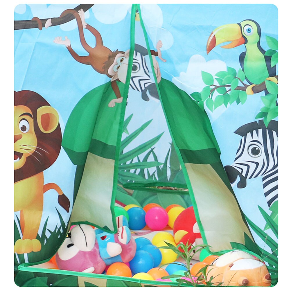 Kinderen Tent Outdoor Opvouwbare Play Tent Zoo Spel Huis Indoor Outdoor