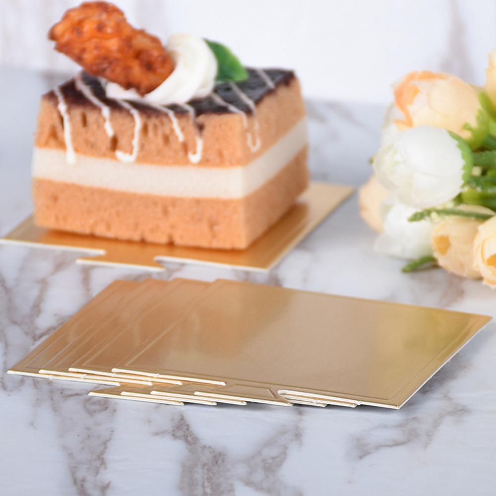 100 pcs Mini Cake Boards Square Baking Inserts Too... – Vicedeal