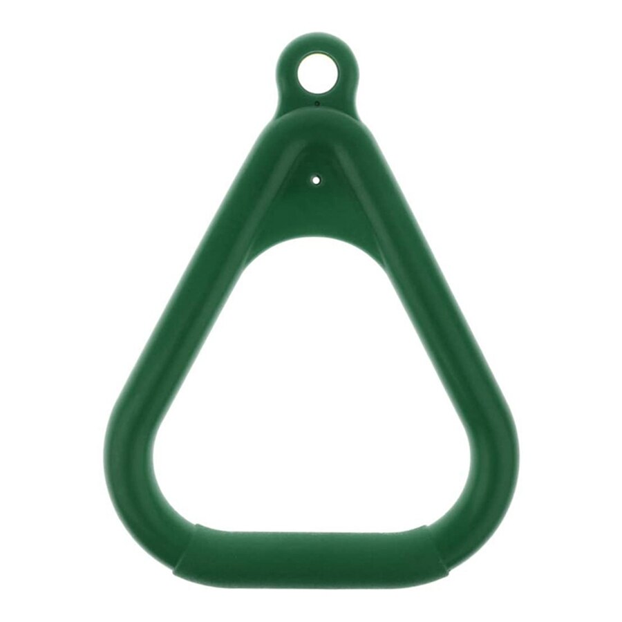 2 Pcs Trapeze Ring Swing Set Playset Playground Trapeze Bar Jungle Gym Monkey Bar Ring Large Trapezoidal Ring