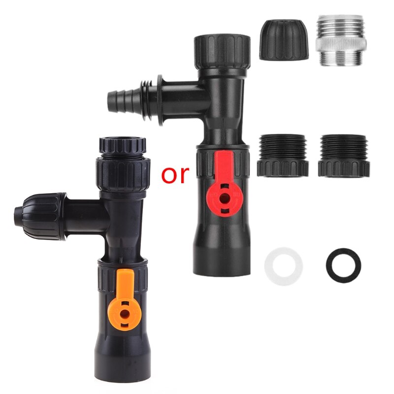 View of Plastic Aquarium Water Changer 3-Way Faucet Type W... – Grandado