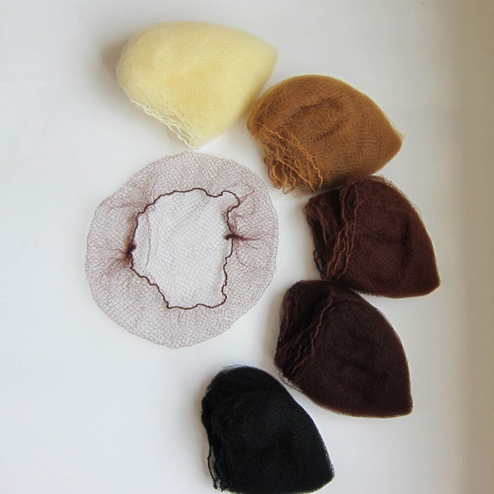 Filet à cheveux invisible pour chignon | Filets à cheveux en nylon, couverture de cheveux,