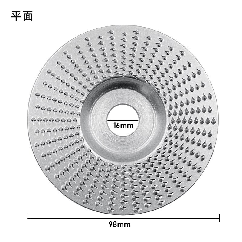 Tungsten Carbide Wood Grinding Wheel Discs Angle Grinder Sanding Discs Metal Plastic Wood Abrasive Tool