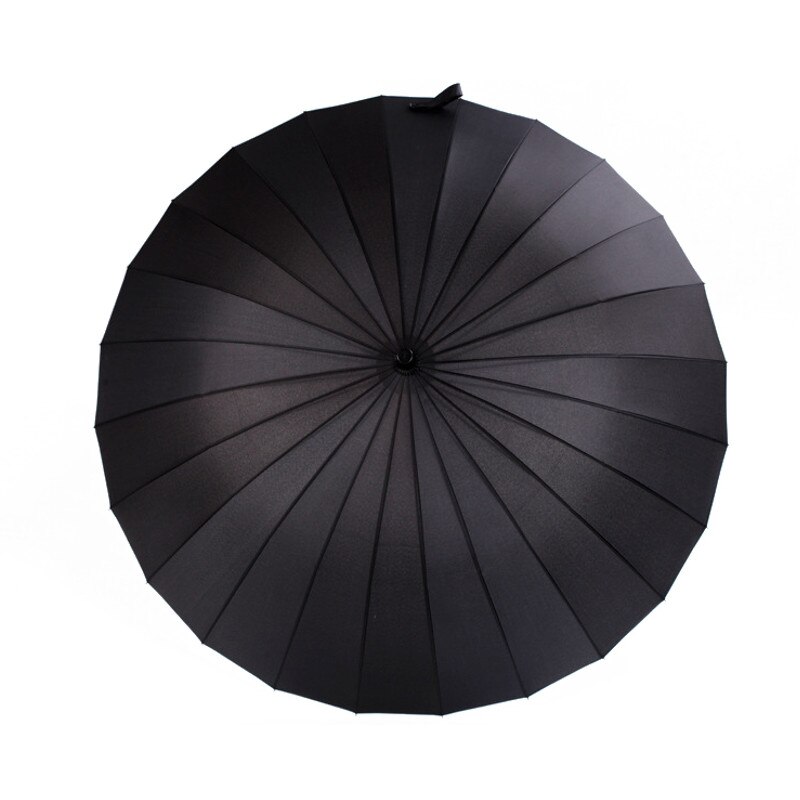 Langt håndtag stort vindtæt samurai sværd paraply japansk sol regn lige paraply automatisk åben 16k 24k parasol