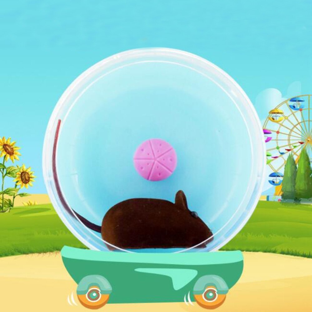 Hamster Wiel Kleine Dieren Speelgoed Leuke Plastic Oefening Ronde Wiel Roller Stille Sport Huisdier Speelgoed Voor Cavia Kooi Accessoires