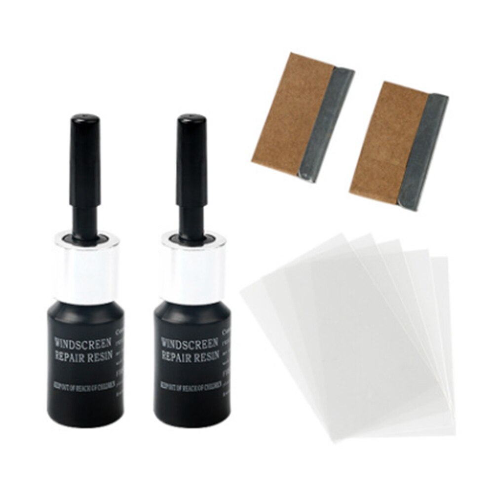 Window repair Window glass repair fluid Automatic crack and scratch repair fluid The effect is remarkable: 2pc