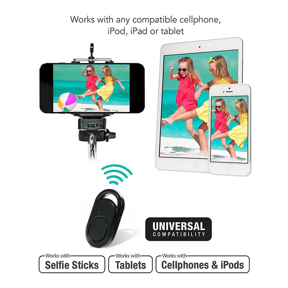 Télécommande de caméra Bluetooth, obturateur de Photo, retardateur, bâton de caméra, libération du téléphone, outils de prise de Selfie