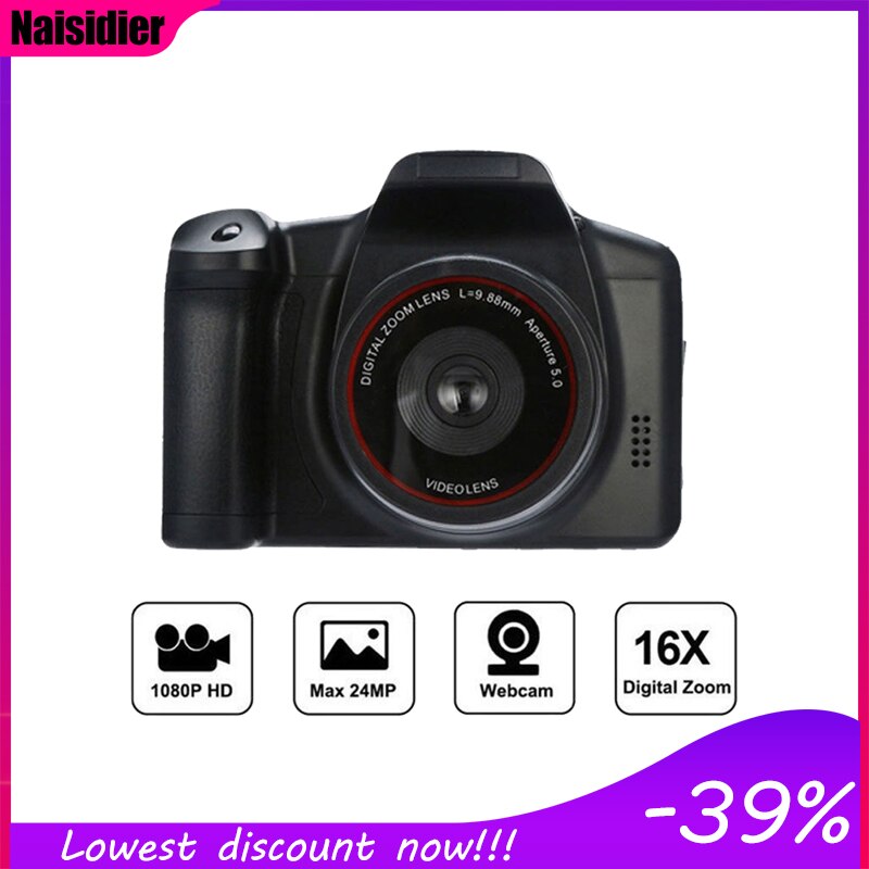 Camera 'S Hd 1080P Digitale Video Camera Camcorder Professionele 16X Digitale Zoom Opname Camera Anti-Shake Camcorder Handheld