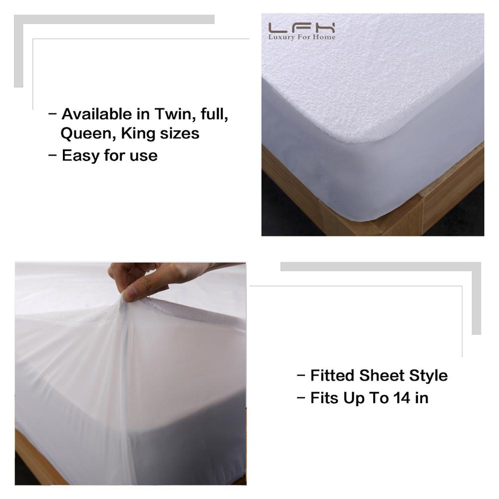 Lfh Russische Magazijn Katoenen Badstof Waterdichte Matras Protector Wasbare Matras Pad Cover Ziekenhuis Waterdicht Laken