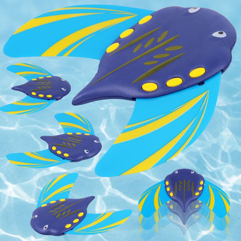 Juguetes bajo el agua planeador ajustable con aletas accesorios de piscina chico verano bañera Beach juguete divertido chico