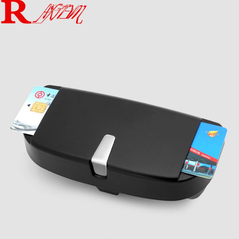 Samochód uchwyt na okulary przeciwsłoneczne etui na okulary pudełko robić przechowywania samochód wnętrze auta dla Volvo S60 S90 XC90 S80L XC60 V60 V40/Renault Koleos