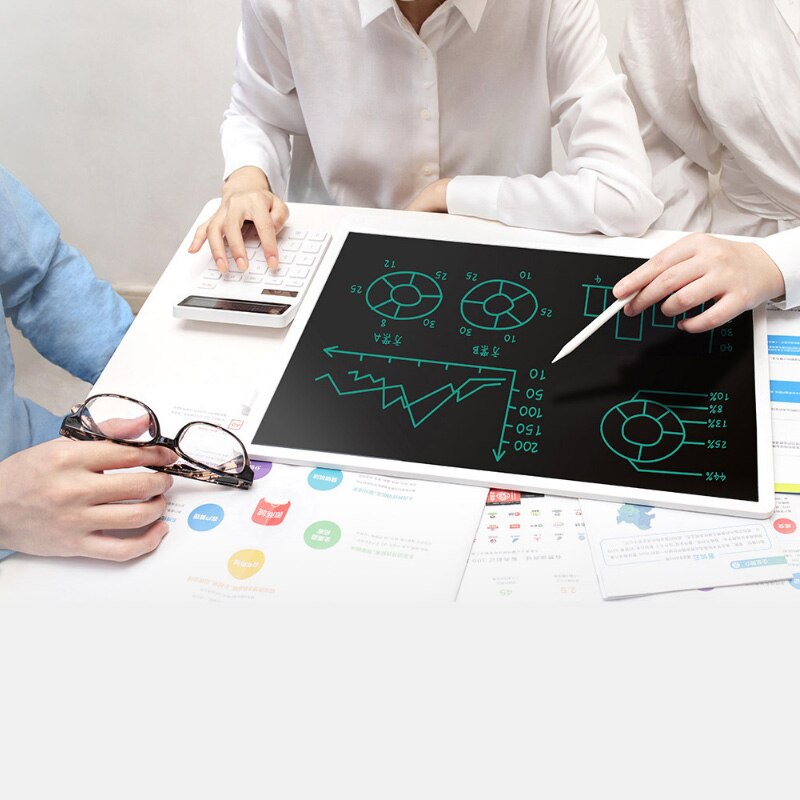 Original Xiaomi Mijia LCD Writing Tablet with Pen 10Inch 13.5" Digital Drawing Electronic Handwriting Pad Message Graphics Board