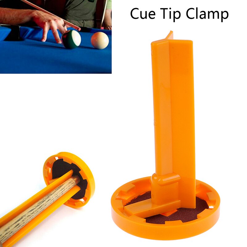 Pro L-Vormige Plastic Snooker Pool Cue Tip Klem Tool Tip Reparatie Accesorios De Billar Biljart Reparatie Tool Indoor