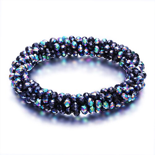 Multicolor Handgemaakte Gehaakte Glas Seed Bead Nepal Boho Armband