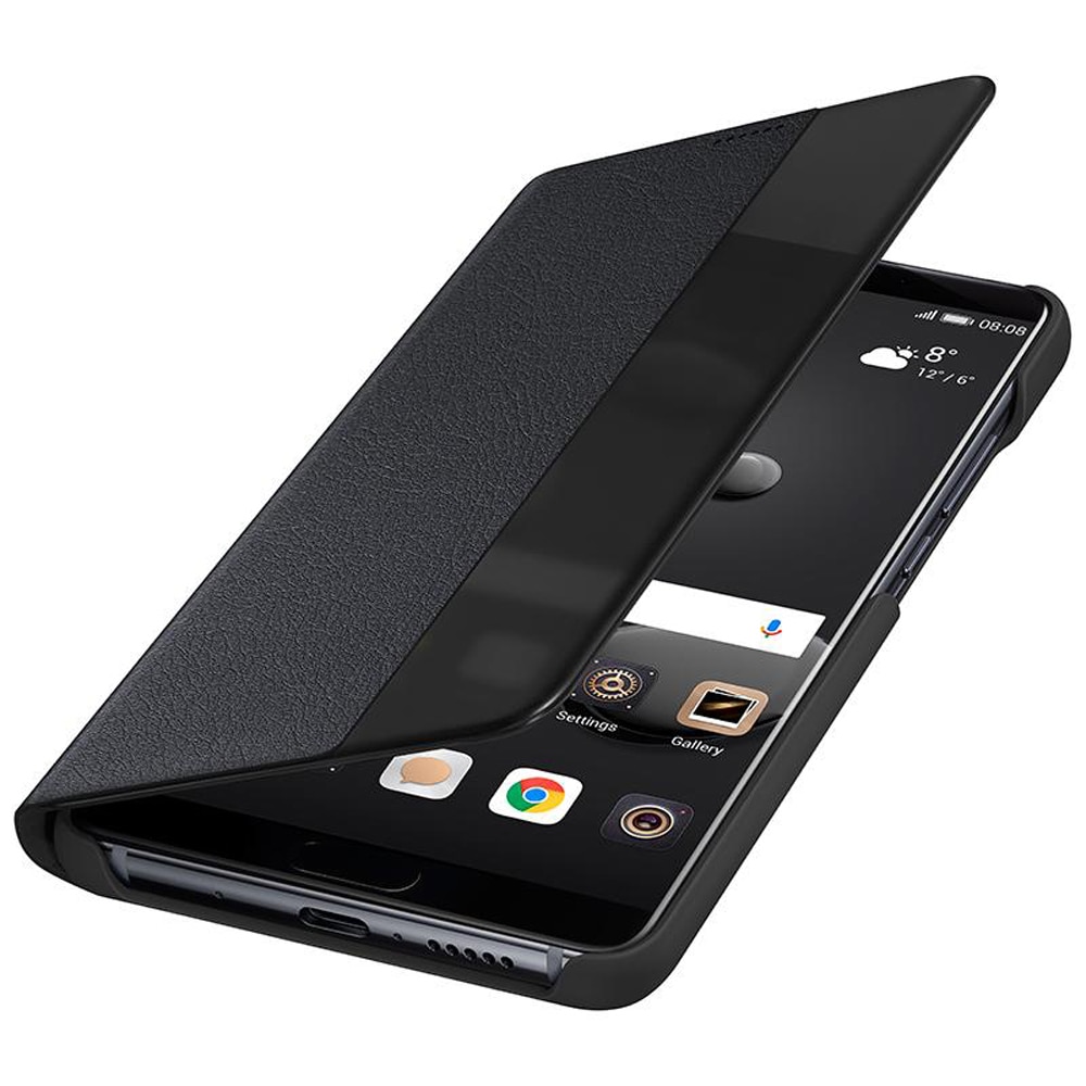 Smart view cover til huawei mate 10 pro mate 10 pro magnetisk stødsikkert cover til huawei mate 10 pro 10 pro flip læder telefoncover