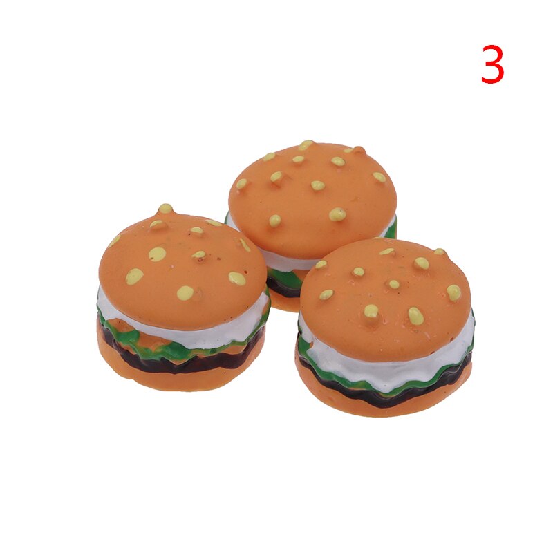 1/12 Dollhouse Cucina Trasparente vaso Di Vetro di Stoccaggio Vaso in Miniatura Hamburger giocattolo vendita Calda: A3