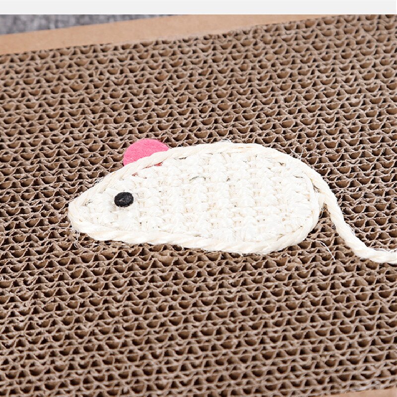 1 Pc Sisal Cat Toy Scratch Board Pad Cats Climber Bed Pet Interactive Scratcher Play Scratch Bite Toys Cat Accessories Mascotas