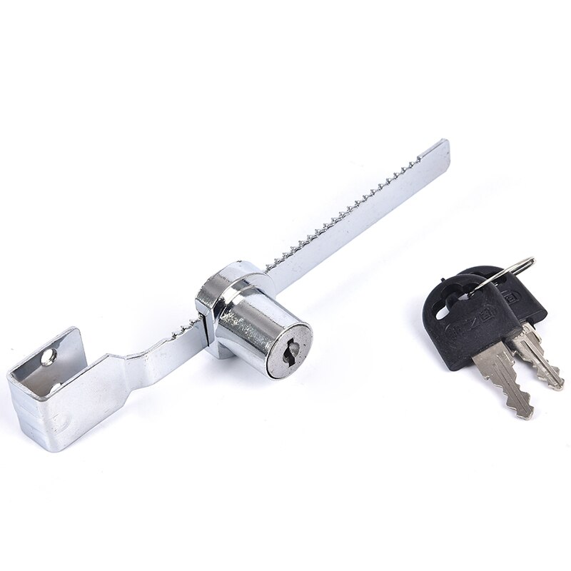 Vitrina de terrario para vivero de reptiles, armario de exhibición, cerradura de puerta de vidrio deslizante + suministros de cerrajero con llave