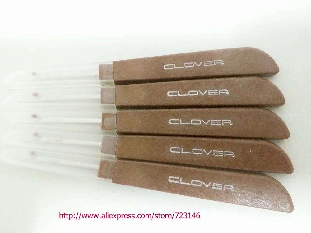 clover lot Steel wood Handle Craft Thread Cutter Seam Ripper Stitch Unpicker Needle Arts Sewing Tools for pfaff janome