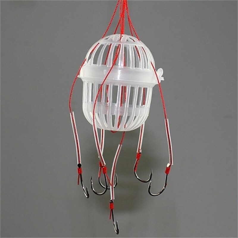 Ocean Boat Fishing Tackle Fishing Box Hook Monsters with Six Strong Fishing Hooks