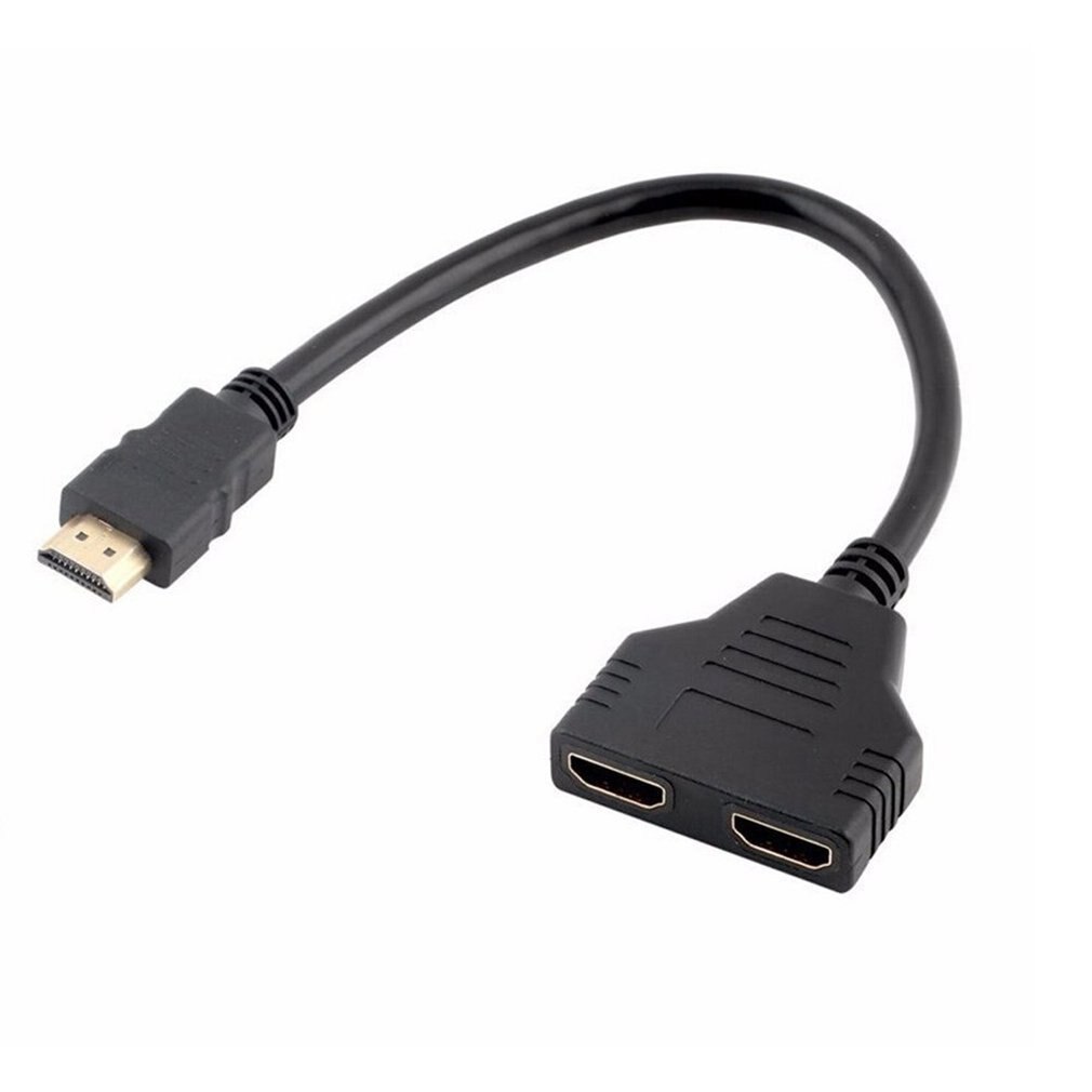 HDMI Splitter - 1 In 2 Uit - 1080P Male naar Female Converter Kabel