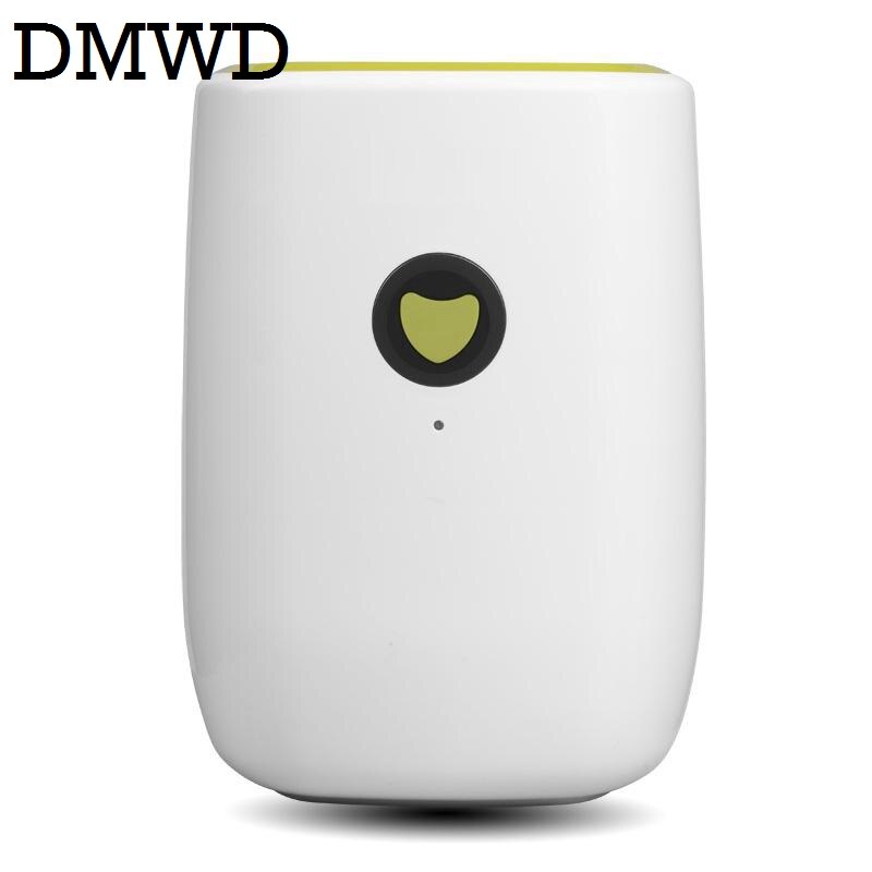 DMWD Mini Portable Semiconductor Dehumidifier Electric Air Dryer Cabinet Absorbing Machine Desiccant Moisture Absorber 800ML EU