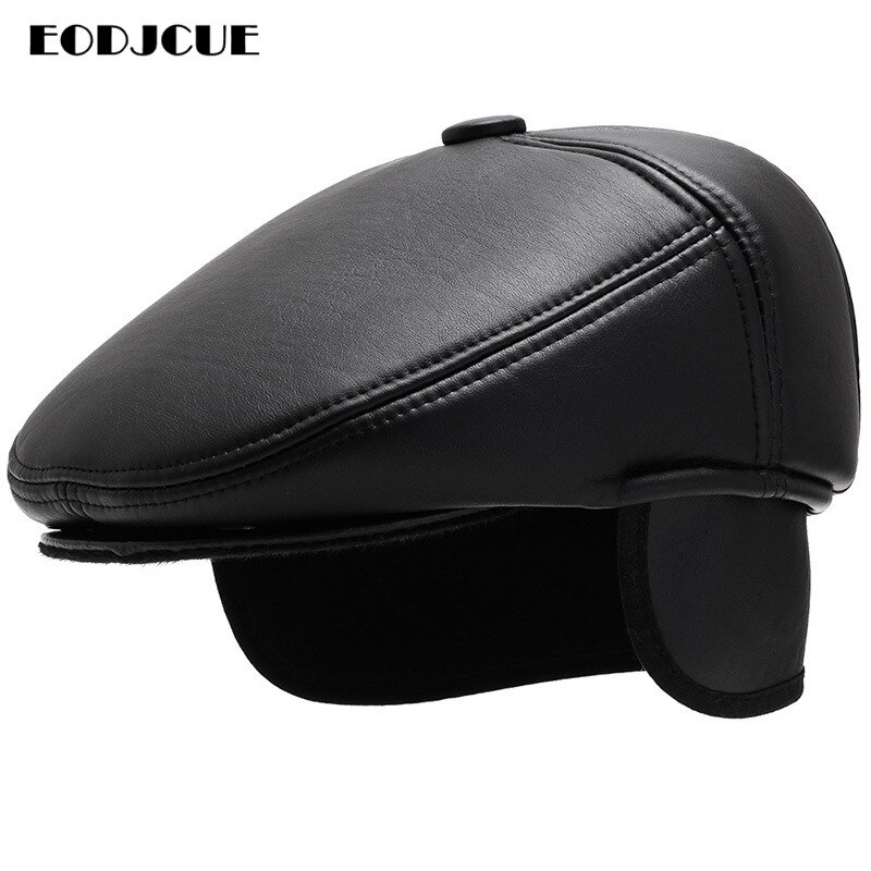 Rayson Platte baretten van PU-leer voor heren verstelbare Ierse pet vintage pet voor mannen krantenjongen Ivy Ierse hoed Golf Driving Cap Newsboy Hoed, Zwart gestreept, Eén maat Rayson Platte baretten van PU-leer voor heren verstelbare Ierse pet vintage pet voor mannen krantenjongen Ivy Ierse hoed Golf Driving Cap Newsboy Hoed, Zwart gestreept, Eén maat
