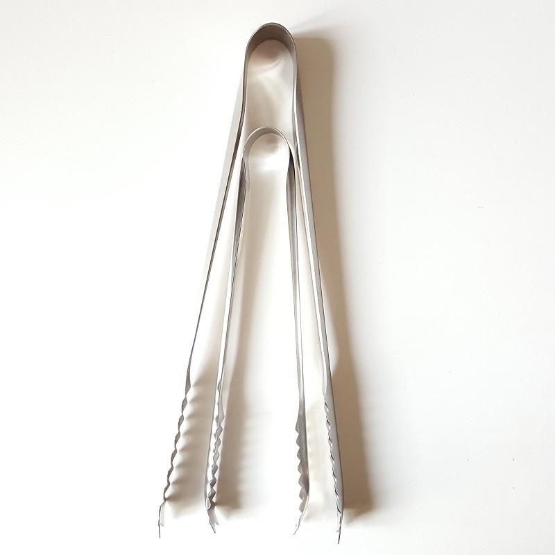 15Cm/19Cm Rvs Buffetten Tang Voor Barbecue Party Bar Clip Brood Eten Ijs Klem Ice Tong keuken Tool