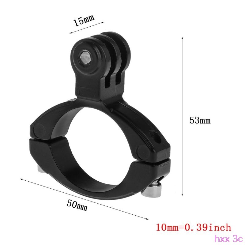 Bracket Set Holder Mount Bicycle Handlebar O-ring For Gopro Hero Clamp Camera