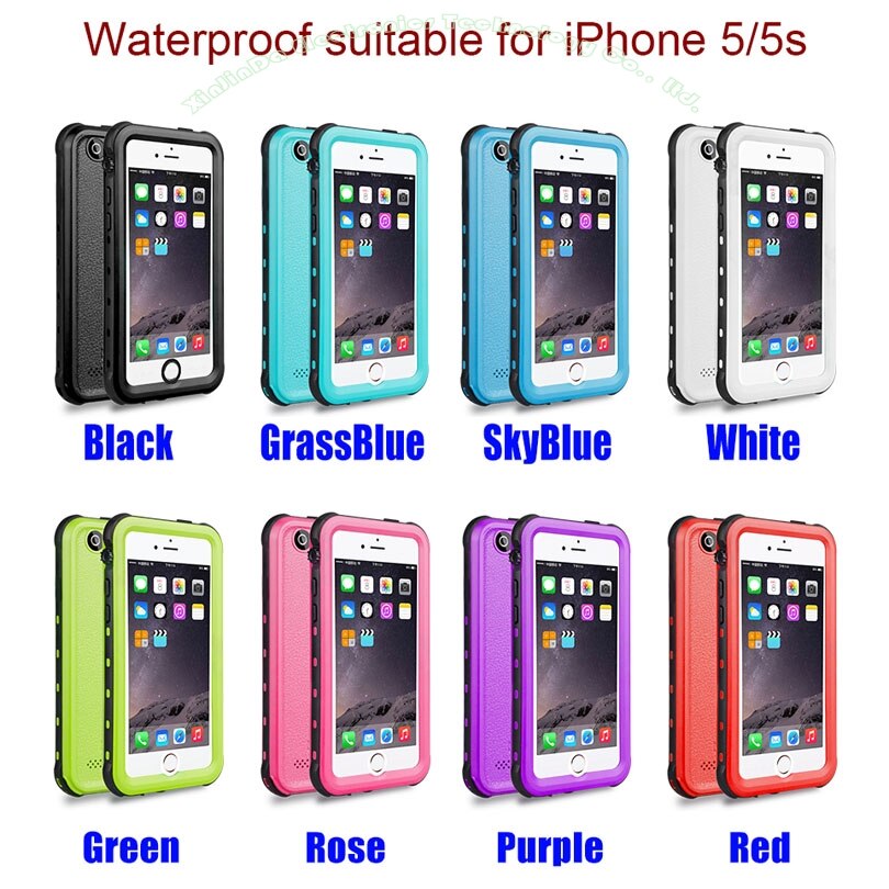 Waterdichte Case Voor Iphone 6 Plus 5 SE3 2022 7 8 Originele Redpepper IP68 Duiken Onderwater Zwemmen Outdoor Sport Tpu cover