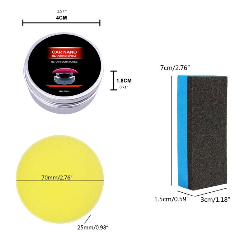 Jones -Car Coating Wax Paint Cleaner Protective Tool Suitable for Automotive Polishing