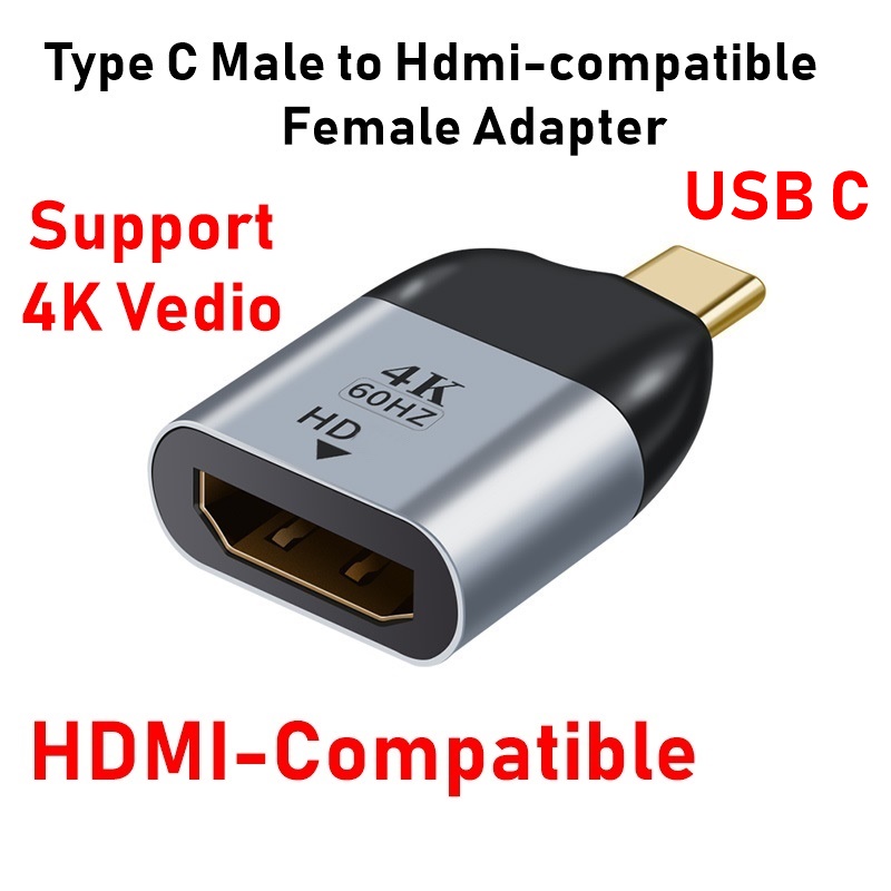 USB Typ C Adapter Stecker auf USB/HDMI-kompatibel/DP/VGA/Mini DP/RJ45 Buchse 4K/8k 60Hz Vedio Transfer für Laptop Telefon Macbook Pro: green