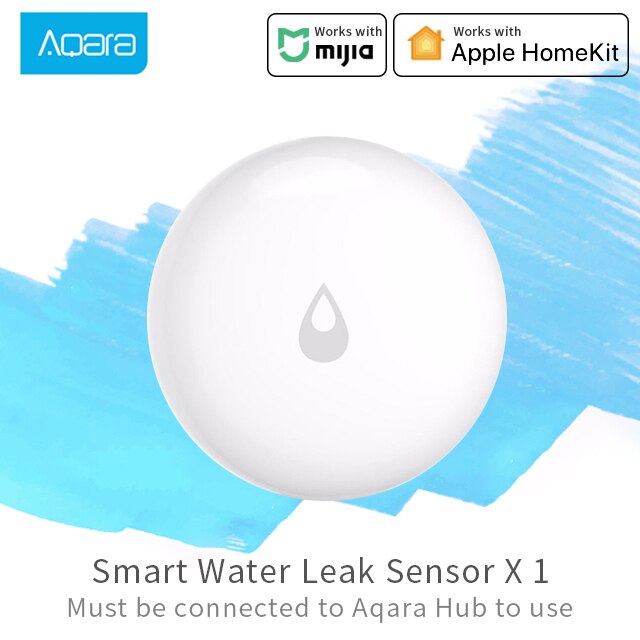 Xiaomi Aqara Hub Gateway 3 Intelligent linkage Smart home accessories work with Mijia Temperature Humidity door windows sensor: Water Leak Sensor