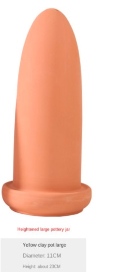 Ceramic Spawning Breed Cone For Discus Fish And Angelfish Fish Breeding Cones Fish Tank Breeding House Aquarium Supplies: 11x23cm