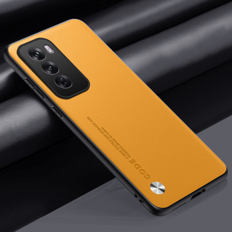 Pour OPPO Reno 12 11 10 Coque Silicone antichoc Reno 11 10 Pro coques de téléphone Coque arrière pour Reno 10 Pro + Capa pare-chocs Fundas: ABS / YELLOW