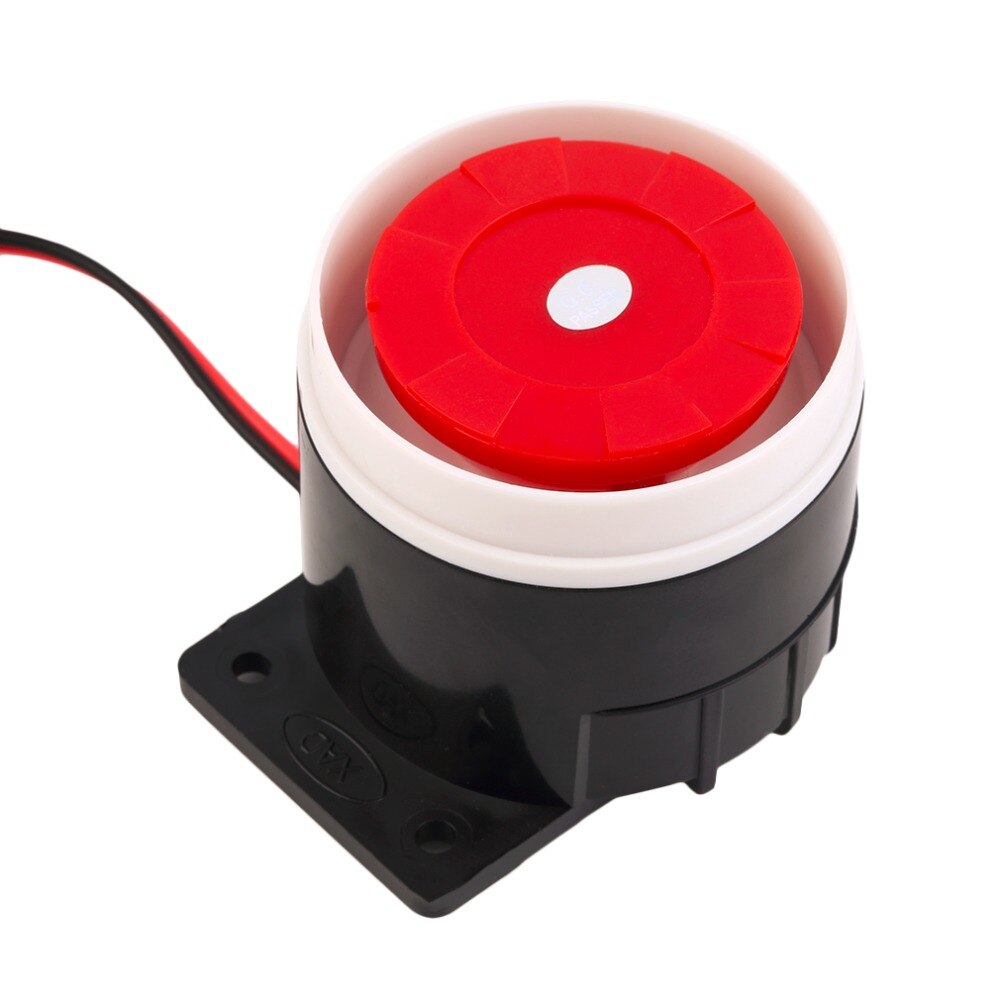 1Pcs Super Loud 120dB Sound Alarm System Compact DC 12V Indoor Siren Durable Wired Mini Horn Siren For Home Security